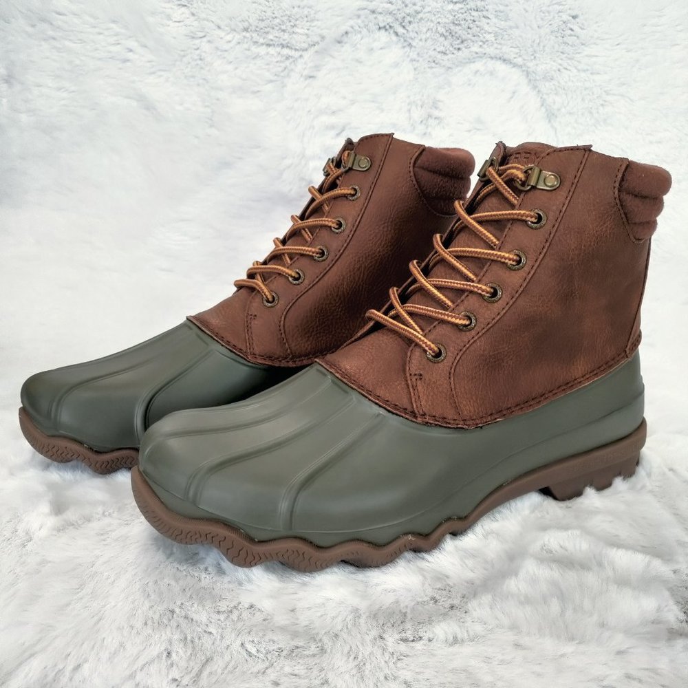 Sperry Men's Avenue Duck Synthetic Boots Size 10 US